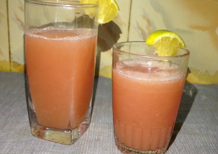 Step-by-Step Guide to Prepare Perfect Watermelon orange lemonade