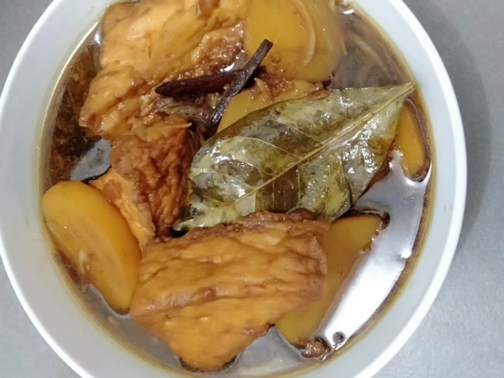 Cara Mudah Membikin Resep Semur kentang tahu coklat ala nasi uduk yang Bikin Ngiler Anti Ribet, Mantap Sekali