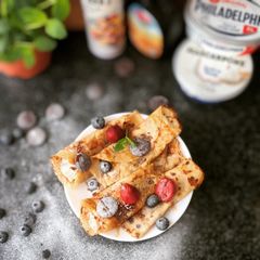 A picture of Whole Wheat Fruit Crepes.
