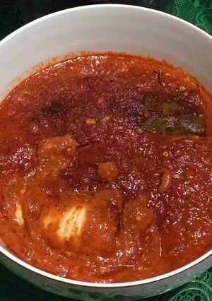 Foto resep Telur sambal merah Padang