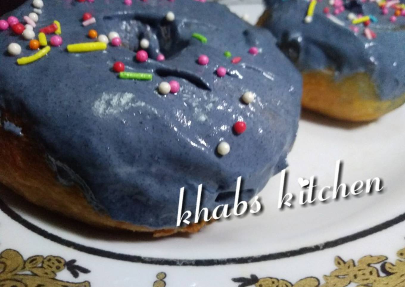 Super soft filled and glazed doughnut