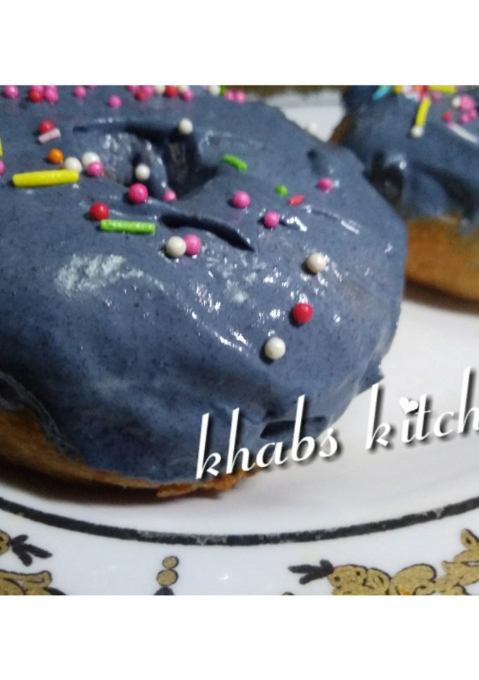 A picture of Super soft filled and glazed doughnut.