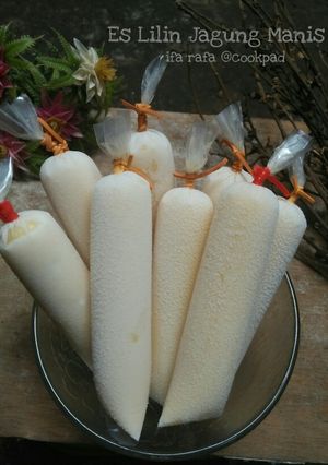 Foto resep Es Lilin Jagung Manis