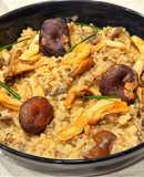 Mushroom risotto