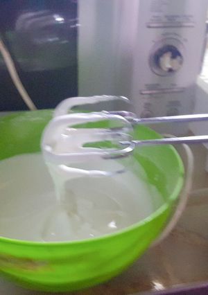 Una foto de Glasé Real con Albúmina