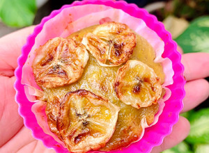 Hình của món Bánh chuối hấp- Ăn dặm.
