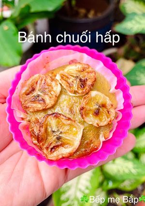 Hình của món Bánh chuối hấp- Ăn dặm.