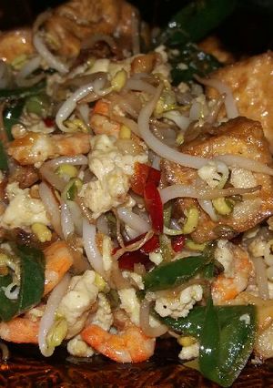 Foto resep Orak Arik Taoge, tahu, udang