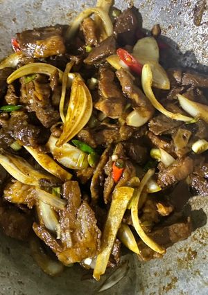 Foto resep Daging saus Teriyaki