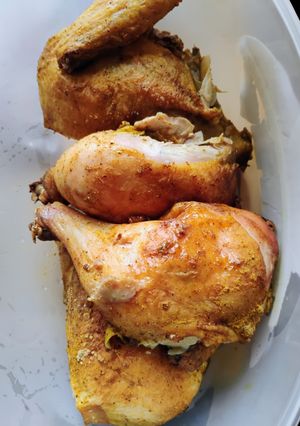 A picture of Oven Baked Chicken.