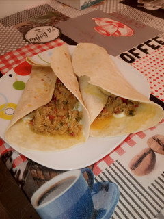 Una foto de Fajitas de pollo en Monsieur Cuisine
