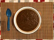 Una foto de adobo chile pasilla