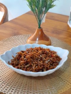 Foto resep Balado kering teri kacang