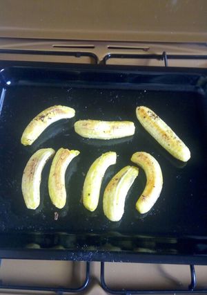 A picture of Baked green bananas # authors Marathon #.