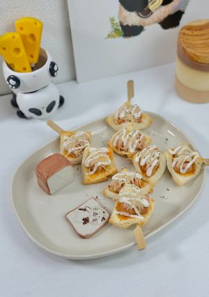 Foto resep Sausage Toast 🌭