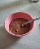 "helado" de chocolate y banana