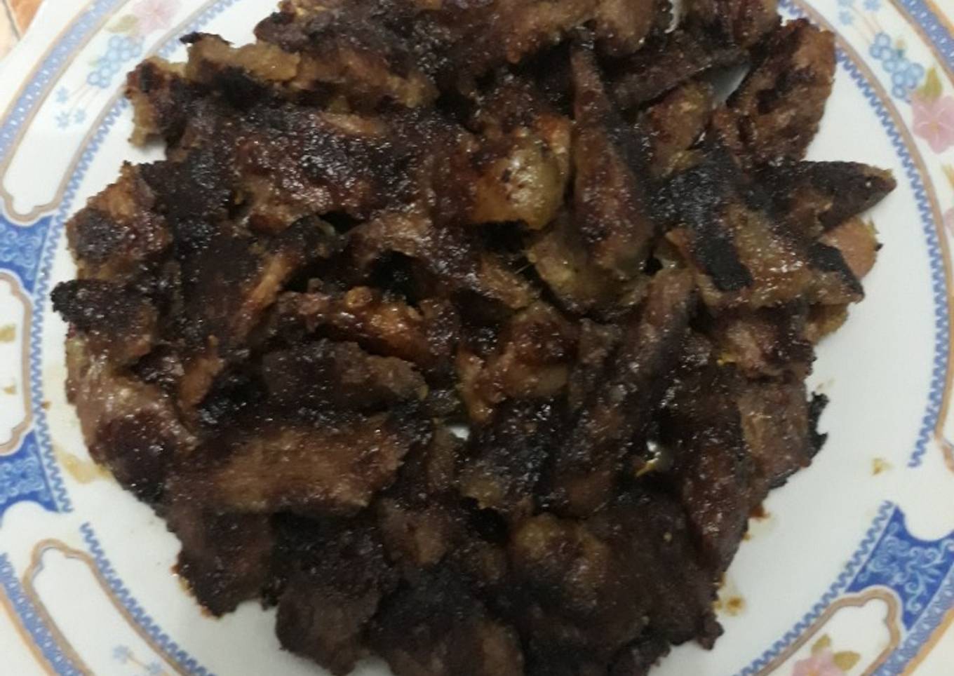 Daging Sapi Bakar Sambal ijo