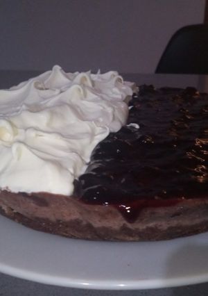 Una foto de ₊˚ʚ Cheesecake de chocolate˚✧ ﾟ