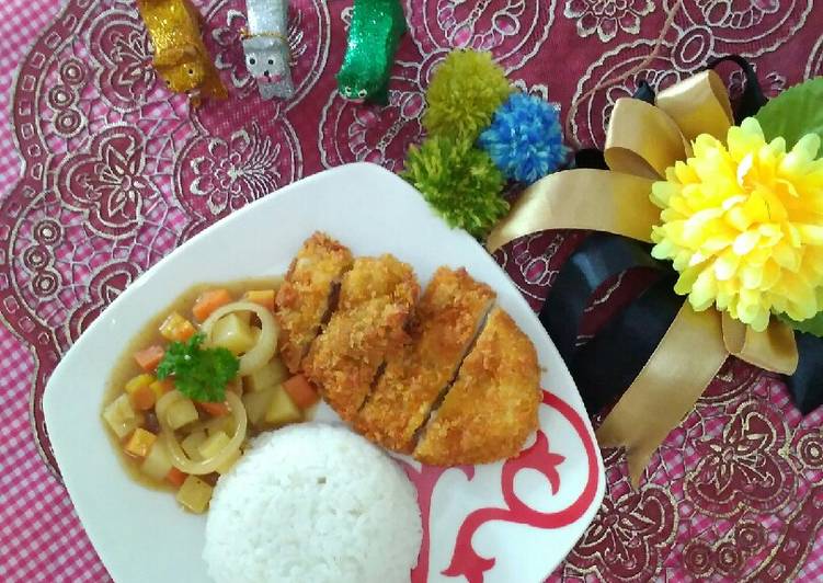 Resep: Untuk Mencoba Di RumahJapanese Chicken Katsu Curry