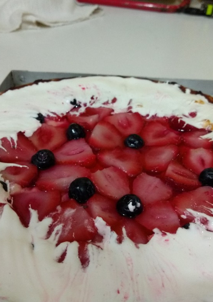 Una foto de Tarta de frutillas
