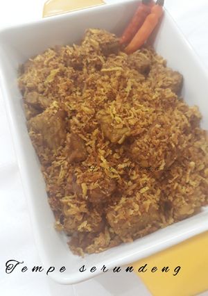 Foto resep Tempe serundeng