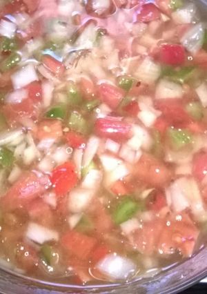 Una foto de Salsa criolla
