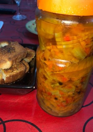 Una foto de Pencas de acelga al escabeche 😋