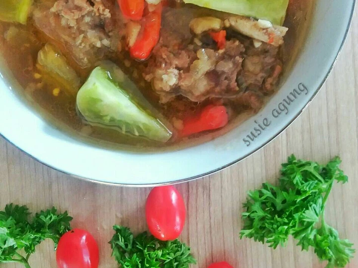 Cara Mudah Membuat Resep Asem-asem iga sapi yang Lezat