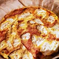 Foto di Frittata,ricotta e prosciutto cotto.Pochi grassi tanto gusto