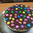 Ice-cream chocolate cake