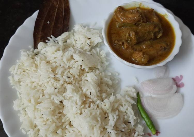 Chicken with jeera rice