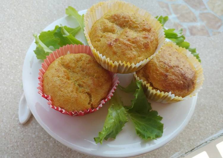Muffin di quinoa alla curcuma
