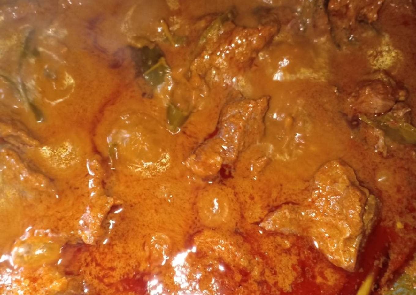 12. Rendang Daging Sapi dan Hati Ala Betawi