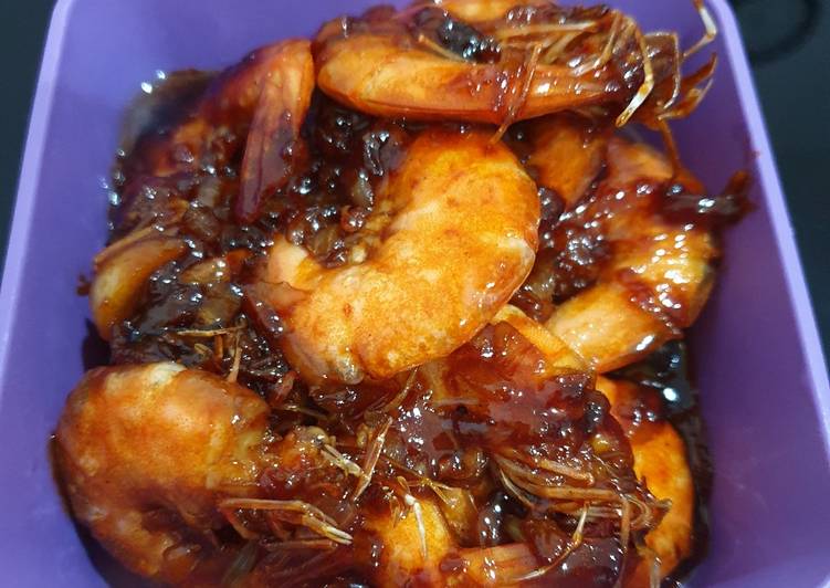 Recipe: Appetizing Udang Bumbu Kecap