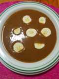 Crema de lentejas con chile ancho al estilo de LuzMa