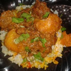 A picture of Swahili Beef Biriani.