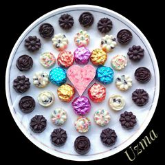 A picture of Homemade Chocolates.