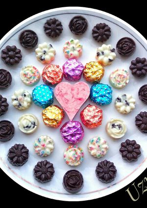 A picture of Homemade Chocolates.