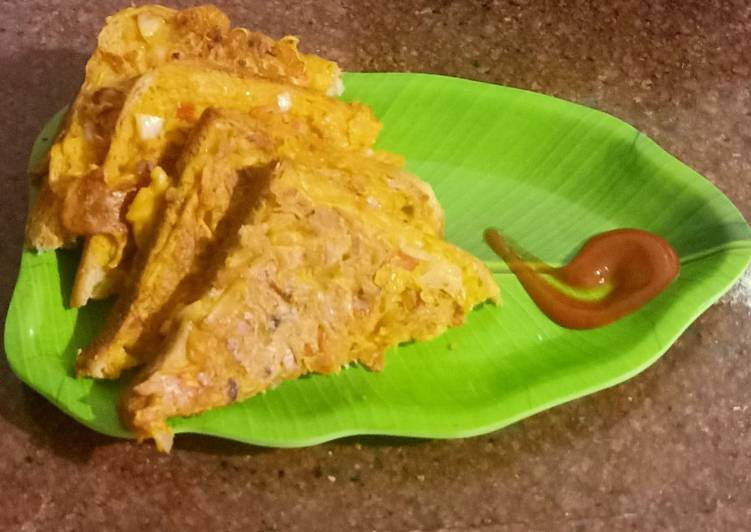 Recipe of Homemade Besan bread toast