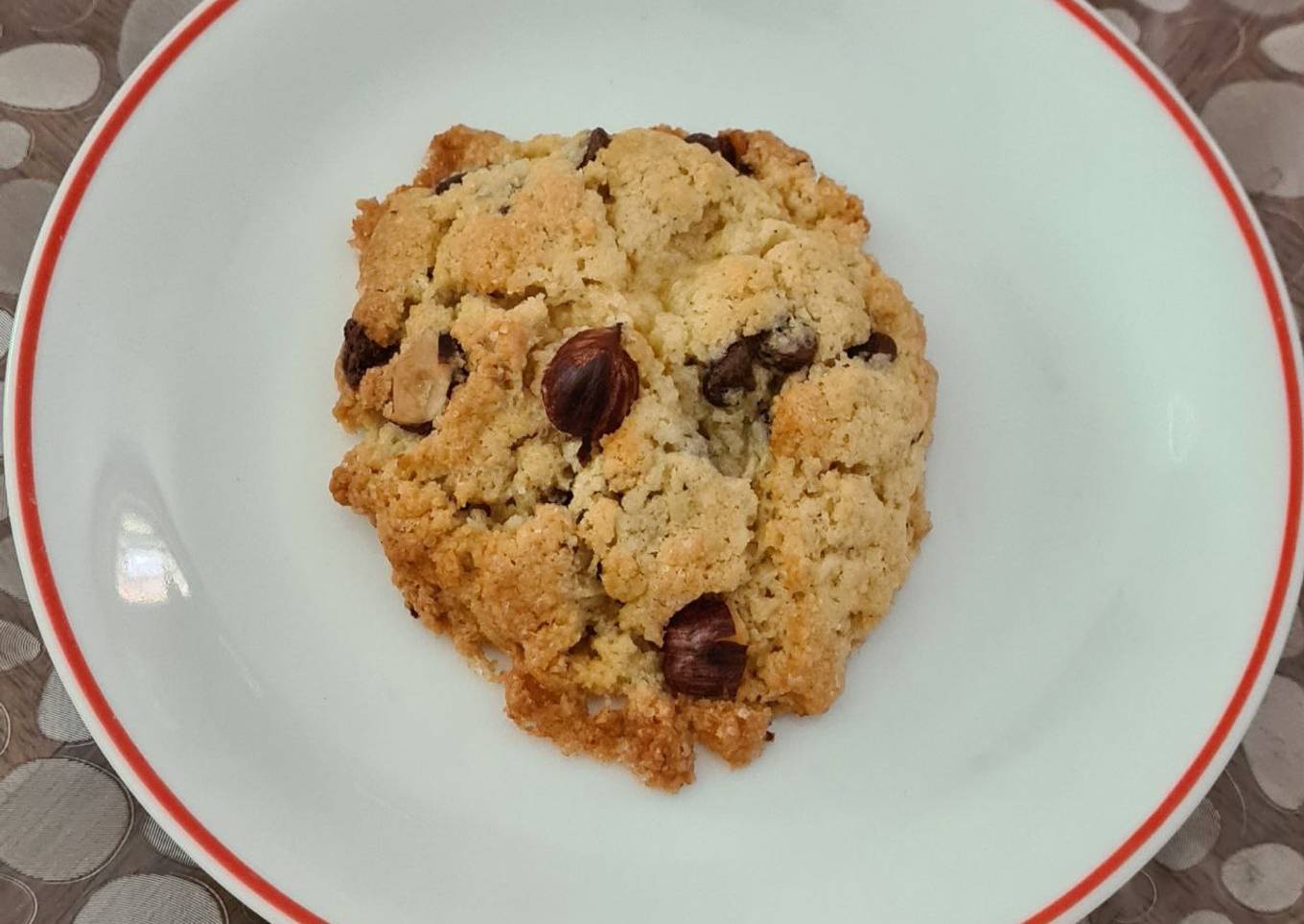 Cookies aux noisettes et au chocolat