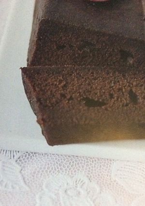 Une photo de Cake tout chocolat au micro-ondes