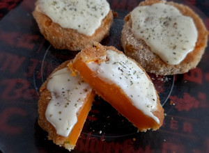Una foto de Milanesa de calabaza 😱