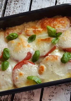Pestós-mozzarellás harcsafilé recept fotója