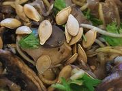 Una foto de hongos portobello sin horno