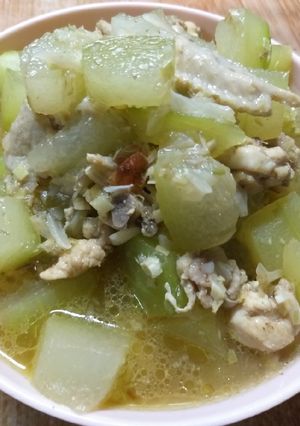 รูปของ แกงไก่ฟักเขียว🐓🍴