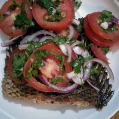 A picture of Kachumbari fish.