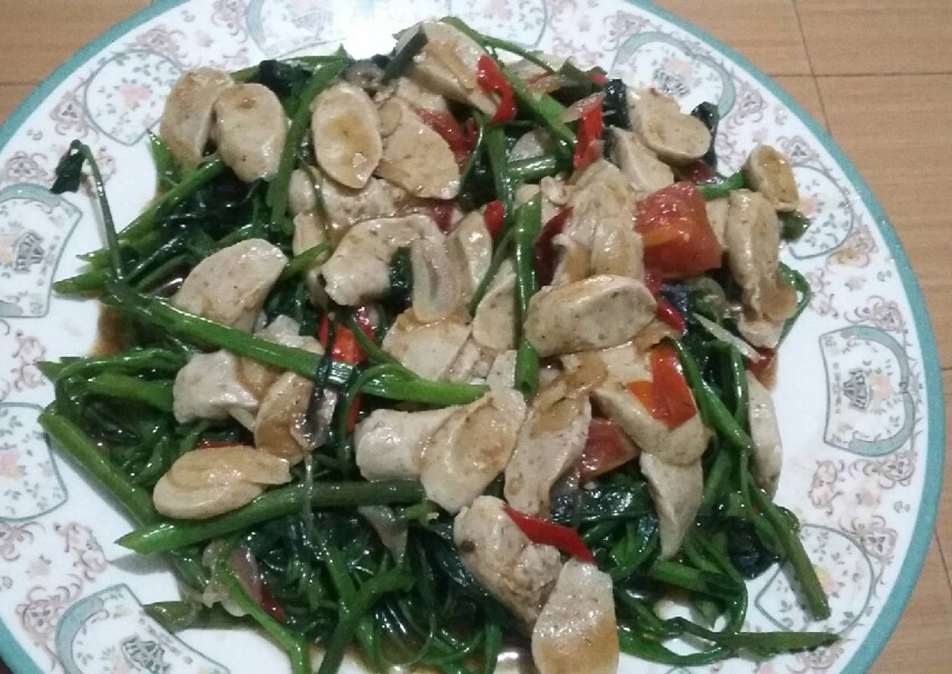 Otak kubis goreng Otak ikan