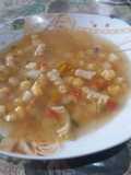 Picante de mote y mondongo criollo 🍲