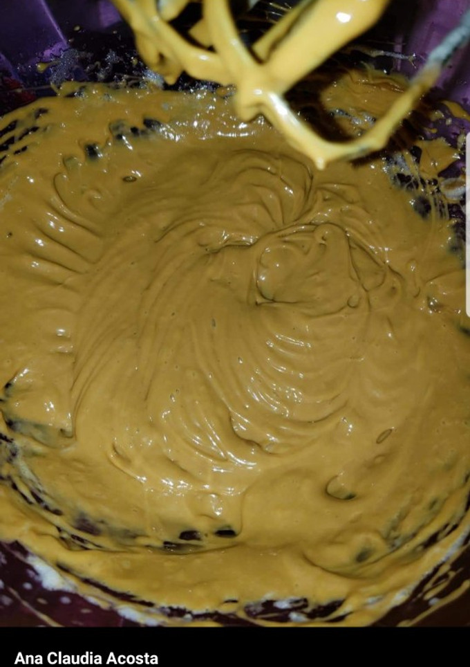 Una foto de Mousse de dulce de leche sencillo