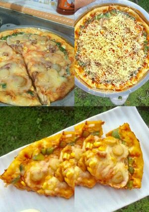 Foto resep Pizza teflon / oven no telur lembut